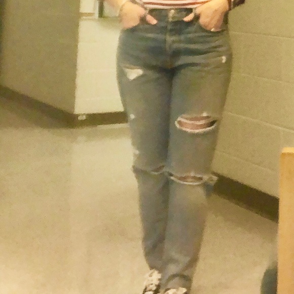 Grlfrnd Karolina jeans destroyed size 30 - Picture 5 of 8